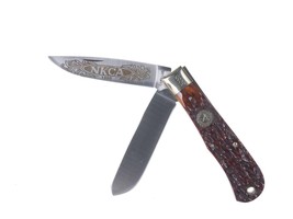 Camillus 1988 NKCA 2 Blade Jumbo Trapper Knife - £126.26 GBP