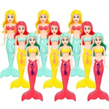 9 Pcs Mermaid Dolls Dive Mermaids Dive Toys Mermaid Bath Toys Mermaid Po... - £21.20 GBP