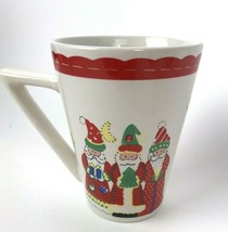 Vtg Mug Cup Santas Three 3 Wise Men Coffee Tea Christmas Holiday Geo Ato... - £15.78 GBP