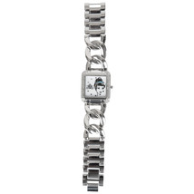 Disney 100 Year Anniversary Cinderella Watch with Metal Chain Band Silver - £32.05 GBP
