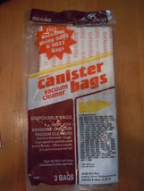 Sears Kenmore Canister Vacuum Cleanser Bags 20-5033 - $6.99