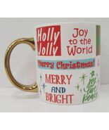 Happy Holidays Ho Ho Ho Christmas Ceramic Coffee Mug Tea Cup Multicolor ... - €23,81 EUR