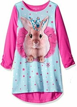 Komar Kids Girls&#39; Big Girls&#39; Bunny Nightgown, Gown, Size X-Small 4-5 - $7.42