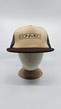 Vtg Conmec Hat Snapback Adjustable Mesh Trucker Hat Madhatter - $19.79