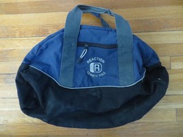 Kenneth Cole Reaction blue sporty duffle bag tote carry on travel gym ov... - $10.05