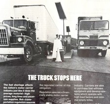 American Trucking Association Truck Carrier 1979 Advertisement Automobil... - £15.65 GBP