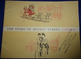 Vintage the Story Of Regent Street London Booklet 1947 - £4.71 GBP