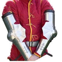 Medieval Steel full Armor Arms BEST ITEM FOR HALLOWEEN GIFT SOLD AS GIFT... - £128.74 GBP