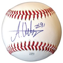 Abimelec Ortiz Texas Rangers Signed Baseball Photo Proof COA TX Autograp... - £54.66 GBP