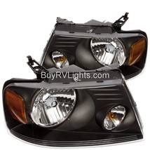 BEAVER COACH PATRIOT 2006 2007 2008 2009 BLACK HEADLIGHTS HEAD LIGHTS PA... - £118.30 GBP