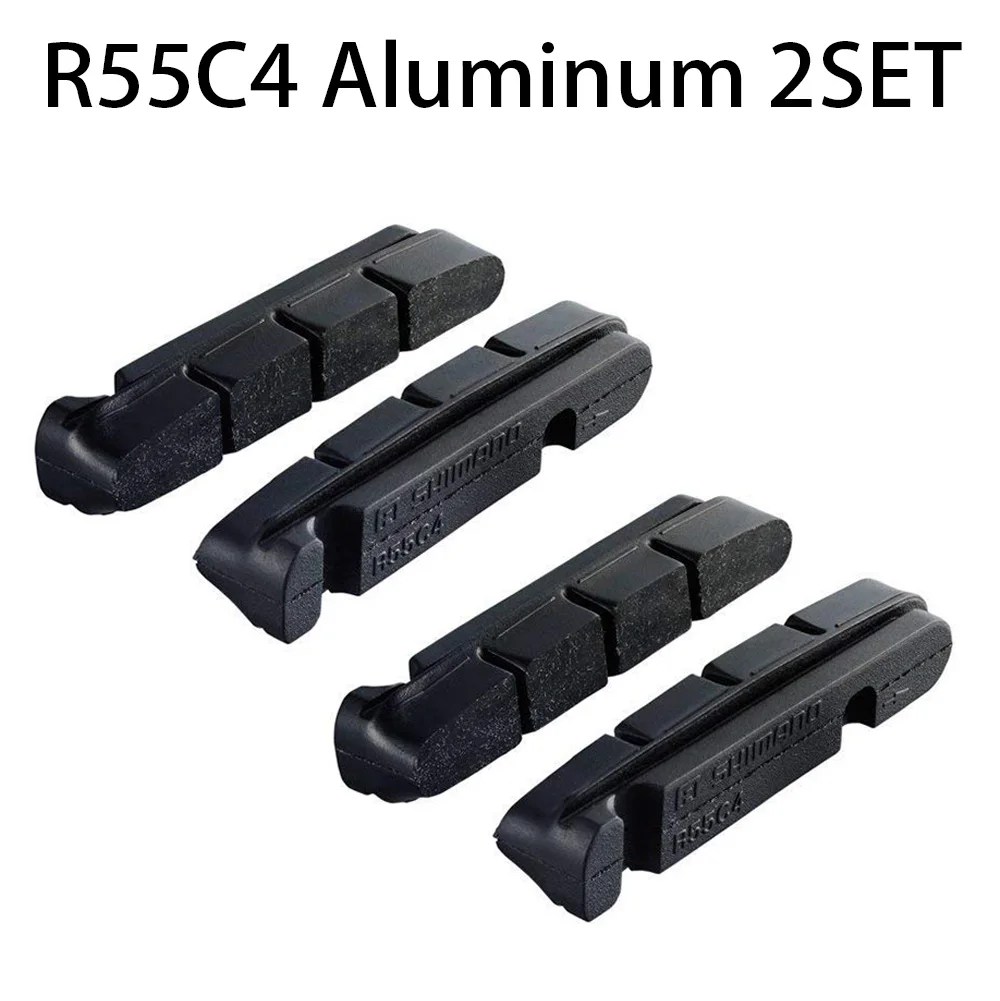 2 PAIR R55C4 v ke Road Bike Shoes Pads  /Aluminium Alloy Rims Dura-Ace/Ultegra/1 - £37.14 GBP