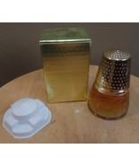 Vintage Avon GOLDEN THIMBLE Elusive Cologne in Decanter Bottle with Orig... - £22.81 GBP