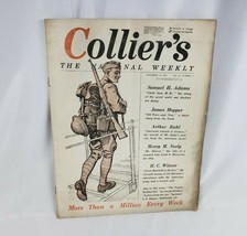 Vintage Collier&#39;s The National Weekly Magazine - September 21, 1918 - Vol. 62 #2 - £26.81 GBP