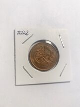 1998 Irish Two Pence Coin Old Ireland 2p  Stylized Bird Celtic Harp - $5.92 CAD