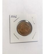 1998 Irish Two Pence Coin Old Ireland 2p  Stylized Bird Celtic Harp - $77.59 MXN