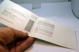 Nikon FE camera registration card 1980 genuine OEM - mint - $14.57
