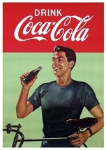 Coca Cola Coke Soda Pop Retro Vintage Metal Sign 8x12in Advertising Ad 143 - $24.74