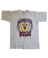 Chicago Bulls T-Shirt Single Stitch Salem World Champs Repeat A 1992 Siz... - £19.29 GBP
