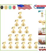 Reusable Elegant Gold Table Number Holders - 16 Pieces for Special Occas... - $55.93 CAD