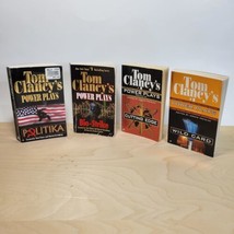 Lot of 4 TOM CLANCY POWER PLAYS PAPERBACK Volumes 1, 4, 6 &amp;8 - £11.99 GBP