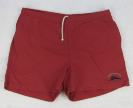 TOMMY BAHAMA Mens Swim Trunks (M) Red Nylon Mesh lined Drawstring Cargo ... - £11.20 GBP