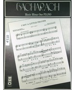 Bacharach Music Minus One Piano Sheet Music Book  510a - £7.90 GBP