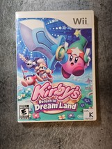 Kirby&#39;s Return to Dreamland (Nintendo Wii) Complete CIB Tested &amp; Working - £27.22 GBP