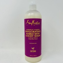 Shea Moisture Superfruit Invigorating Bubble Bath Body Wash Mango Coffee 16oz - £14.85 GBP