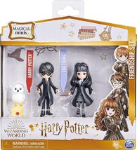 Harry Potter Magical Minis (3&#39;&#39;) Friendship Set Harry Potter and Cho Chang, Owl - £11.91 GBP