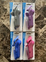 O2COOL Pocket Carabiner Fan Portable Clip-On (4 Pack) Pink, Grey, Blue, & Purple - £15.63 GBP