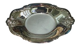 Buffums Orleans Silverplate Party Set Bowl & Spoon Intl Silver Co w/ Box Vintage image 3