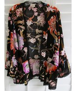 Knox Rose Women&#39;s Open Front Blouse Size Medium - $21.95 CAD