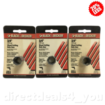 Black &amp; Decker U1271, 3/4&quot; Wood Cutting Hole Saw Pack of 3 - £21.71 GBP