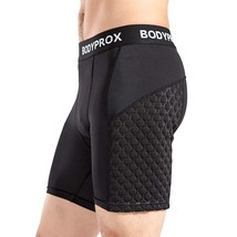 Baseball Sliding Shorts For Men, Compression Padded Slider Shorts (Large... - $37.99