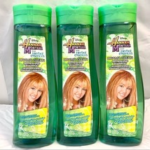 3x Herbal Essences Hanna Montana Drama Clean Shampoo Miley Cyrus 12 oz Each NEW - $48.50