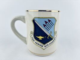 Vintage USAF Senior NCO Academy Command Cup Coffee Mug Chief Master Serg... - $12.00