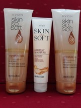 Avon 2-Skin So Soft Luminous Luxe Signature Silk Body Wash &amp; 1-(R.M) Han... - $27.74