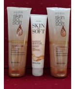 Avon 2-Skin So Soft Luminous Luxe Signature Silk Body Wash &amp; 1-(R.M) Han... - £21.79 GBP