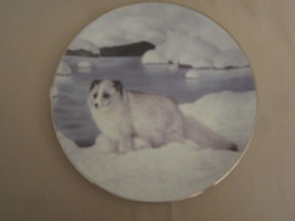 Arctic Fox Collector Plate Alaskan Friend Charles Frace Winter's Majesty #3 - $24.18