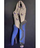 Blue Kobalt Vise Grip Locking Pliers 7” CR-V Rubber Grip Quick Release - £6.93 GBP