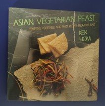 Asian Vegetarian Feast Hardcover Ken Hom 1988 Tempting Vegetable Pasta Recipes - £5.46 GBP