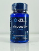 Life Extension Vinpocetin For Healthy Brain Function 10mg 100 Vegetarian... - $17.72