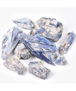 1.8 Lbs Natural Raw Blue Kyanite Rough Mineral Healing Crystal Irregular... - $73.55