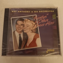 Marilyn &amp; Other Great Hits Audio CD by Ray Anthony &amp; His Orchestra 1998 Jasmine - £8.03 GBP