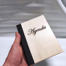Diary Perpetua IN Wooden Personalised Mod. NatPerpetual23 - £30.56 GBP