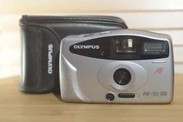 Vintage Olympus AF 10 XB 35mm Compact Camera with Case. - £70.40 GBP