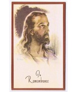 In Remembrance Jesus Prayer Card Bishop of Hamilton in Bermuda 1974 - £2.28 GBP