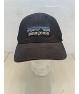 Patagonia Pro Trucker Adjustable Snap Back Hat Black Faded Unisex - $15.59