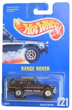 Hot Wheels Range-Rover - All Blue Card #221 - $24.25