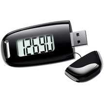 3D Pedometer For Walking, Simple Walking Step Counter With Removable Cli... - £15.73 GBP